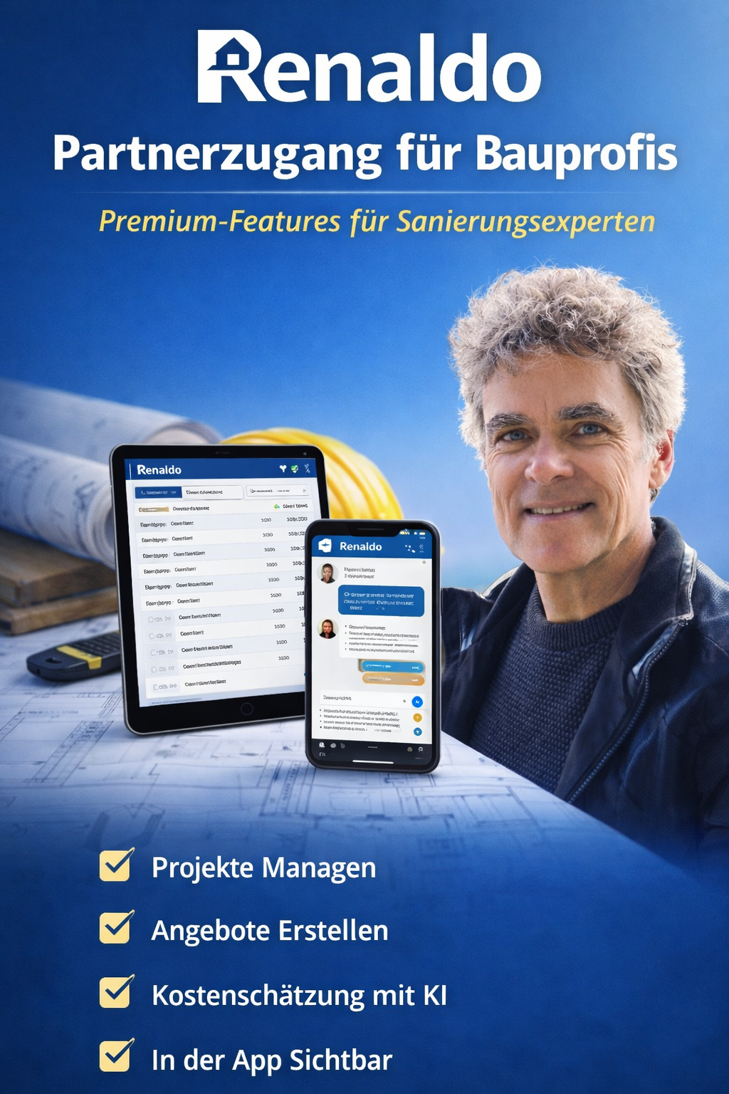 Renaldo App - Premium-Zugang