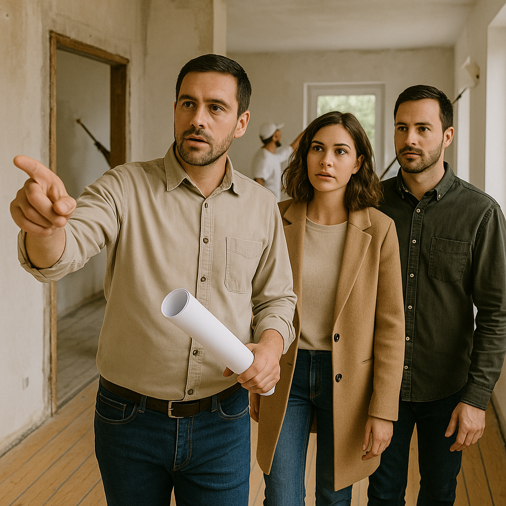 Bauüberwachung und -leitung (Vermittlung Partnerleistung)