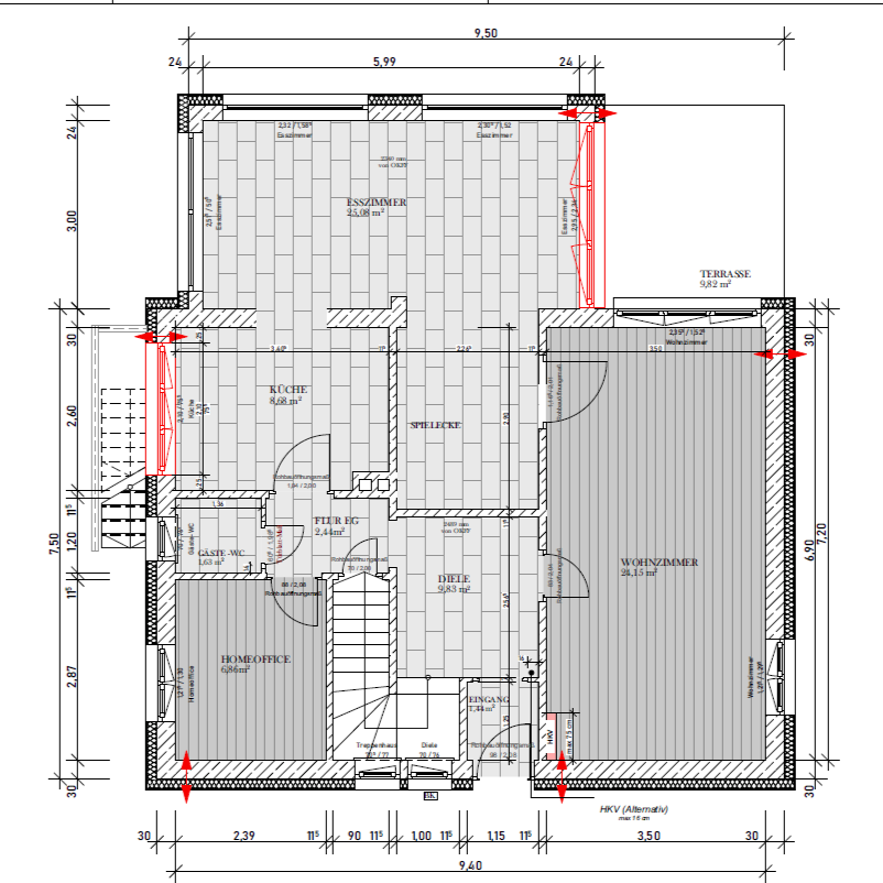 Planung Bodenbeläge